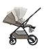 Maxi-Cosi Oxford Plus Baby Kinderwagen, 2-in-1 Set, mit Babywanne, 0–4 Jahre, 0–22 kg, kompakt zusammenklappbar, Sanfte Federung, 3 Liegepositionen, 10 kg großen Aufbewahrungskorb, Twillic Truffle