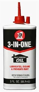 Wd-40 3-in-1 oil 3oz; multi purpose drip [PRICE is per CAN]