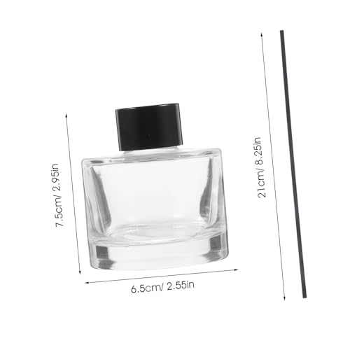 Botella Difusora de Aromaterapia de Vidrio con Palitos miniatura 2