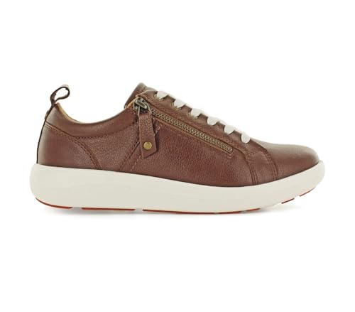 Strive Talia Women's Casual Comfort Shoe, Conker, 4.5 UK