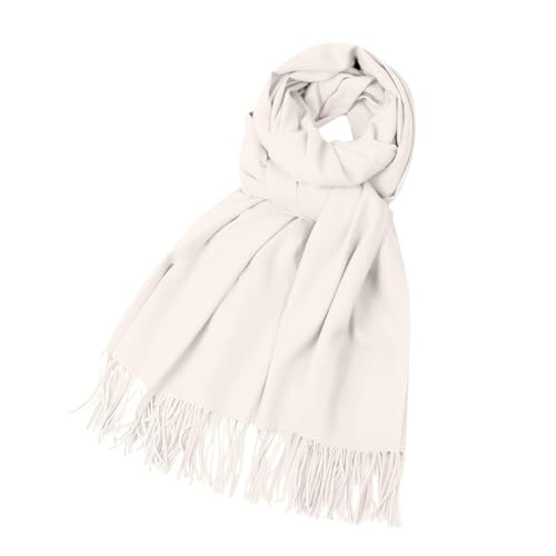 Foulards pour bébé fille imitation écharpe polyvalente en polaire châle chaud, blanc, A