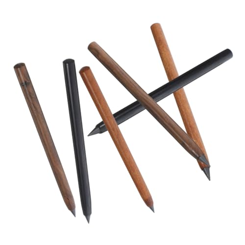 Sewroro lápiz madera no afilable 6 piezas miniatura 1
