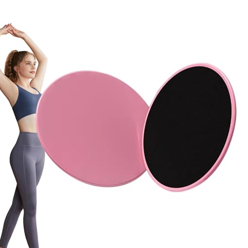 Deslizadores básicos de ejercicio, discos deslizantes de equilibrio de pies de fitness, deslizadores de suelo versátiles para sentadillas resbaladizas, pilates, rodillas invertidas, yoga,
