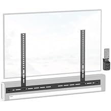 Sound Bar TV Mounts for Sonos Playbar TV Mount with Remote Holder - Adjustable Height Bracket for Sonos Play bar Mounting Under TVs Saving Space