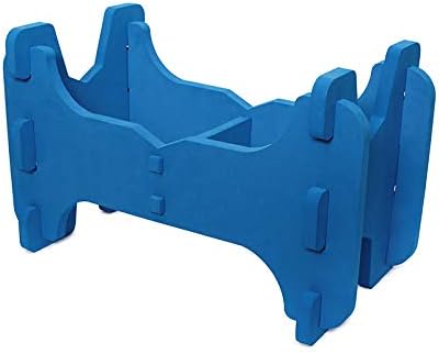 2x Modellflugzeug Ständer | Weiße Ausstellungsständer | Max. 0,5kg Tragkraft