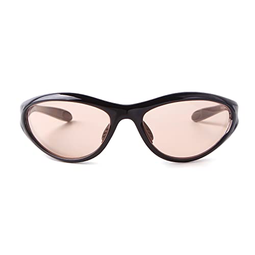 ADE WU Trendy Y2K Rave Sunglasses Fashion Stylish Wrap Around Sporty Sun Glasses Goggles4