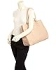 Tory Burch Robinson Shopper Tote Bag Dark Sahara (pale Pink) Medium Saffiano Leather Handbag #2