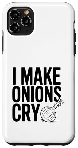 I Make Onions Cry Funny Chef ���[���A �X�}�z�P�[�X iPhone 11 Pro Max �p
