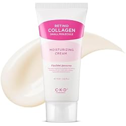 CKD Retinal Collagen Moisturizing Cream - Face Moisturizer with Hyaluronic Acid and Low-Molecular Collagen for Smooth and Moisture Retention, Sensitive Skin-Friendly, Korean Skincare. 2.65 fl oz