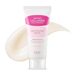 CKD Retinal Collagen Moisturizing Cream - Face Moisturizer with Hyaluronic Acid and Low-Molecular Collagen for Smooth and Moisture Retention, Sensitive Skin-Friendly, Korean Skincare. 2.65 fl oz