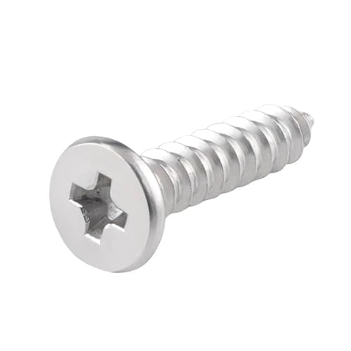 5/10/30/50 �� 304 �X�e�����X�|�N���X�������^�t���b�g�E�G�n�[�w�b�h�Z���t�^�b�s���O�؃l�W M2 .3 .6 M3 .5 M4 M5 M6(25mm,M3.5-20pcs)