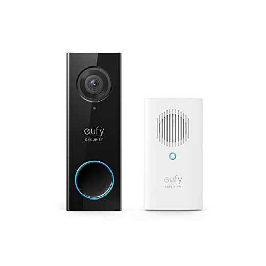 eufy Security, Wi-Fi Video Doorbell, HD 1080p-Grade, No Monthly Fee, Secure Local Storage, Human Detection, Free Chime, Requires Existing Wiring