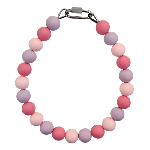 OKGN Collars Silicone Bead Collar - Waterproof - 100% Non-Toxic - Scent Free & Odor Resistant All Breeds - Fairies (18)