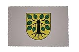 U24 Brillenputztuch Büchen Fahne Flagge Glasreinigungstuch Microfasertuch
