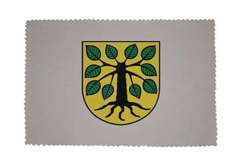 U24 Brillenputztuch Büchen Fahne Flagge Glasreinigungstuch Microfasertuch