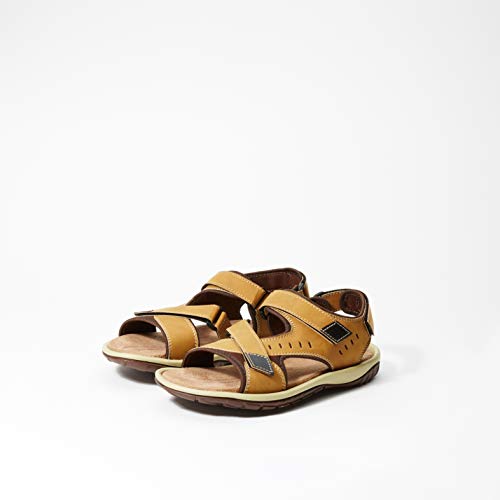 Image of Centrino Men's Sandal |leather sandals for office |New Fashion sandals for Men|Grip Insole for Stability | Comfortable Men Sandal with Premium Comfort & Quality (2029)