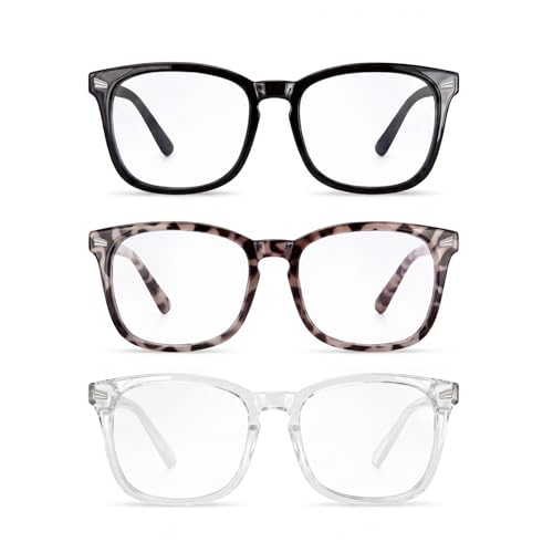 Bio-th Blue Light Glasses for Kids Boys Girls & Teens Anti Eye Strain Computer Gaming Glasses Flexible Frame (Age 6-9)