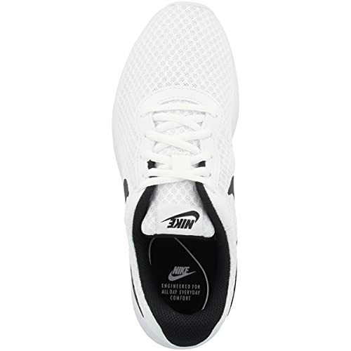 Nike Damen WMNS Tanjun Sneaker, White Black, 38 EU