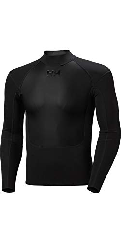 Chaqueta Helly-Hansen para hombre 2mm de neopreno para actividades acuáticas - Negro - Fácil estiramiento