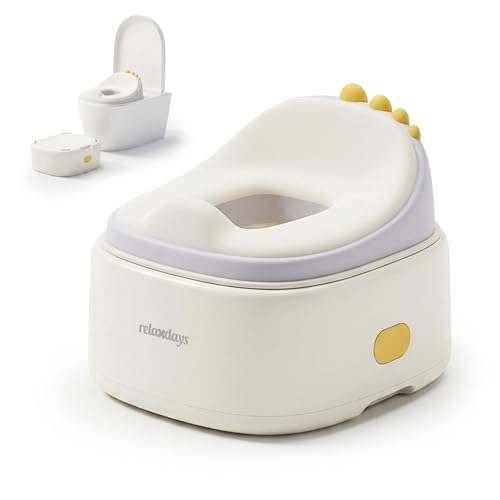 Tabouret et accessoire de toilette enfant 4 en 1 Relaxdays Dino