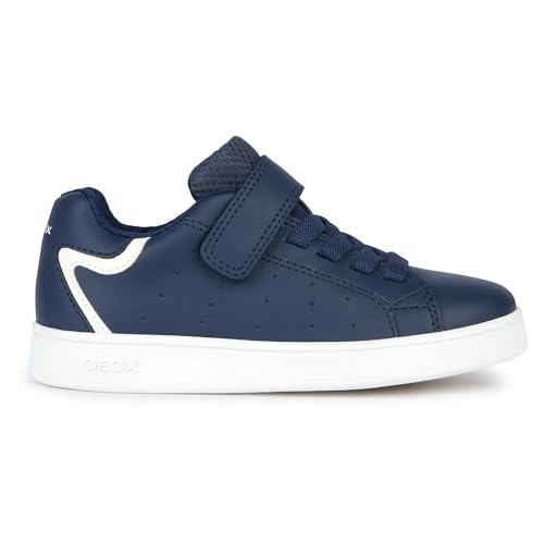 Geox J ECLYPER Boy A Sneaker, Navy, 31 EU