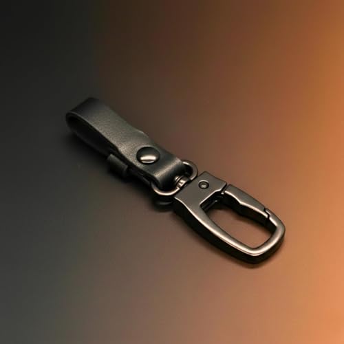 Image of THE MEN THING - Stylish Multicolor Stainless Steel Keychain for Men & Boys (URBAN AXIS BLACK)