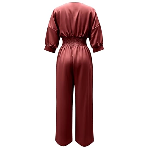 Mono elegante de manga larga ligero para evitar el calor de verano con un corte fluido casual 4
