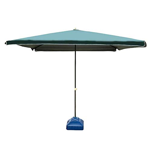 Sombrilla para playa y exteriores azul de 280cm CLSDRZC parasol de jardín para mesa exterior