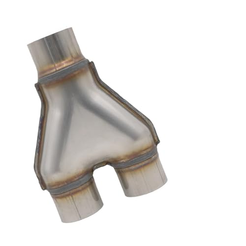 Silencieux d'échappement anti-fuite pour connecter un tube en X double