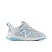 New Balance Kids Dynasoft 545 V1 Bungee Lace with Top Strap Running Shoe, Granite/Lilac Glo/Team Sky Blue, 8.5 US Unisex Toddler