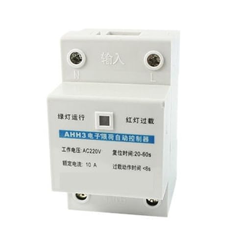 Contrôleur de protection moteur AHH310A Rail DIN AC 220V 10A 2 pôles