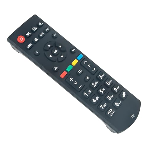 RCA39126 New Replacement Remote Control fit for PANASONIC LCD LED HD TV TX-32DW304 TX-32DW334 TX-32D300E TX-32FW334 TX-24E302B TX-39FW334 TX-32E200E TX-32D302B TX-32F300E TX-43D302B TX-39EW334 - Image 2