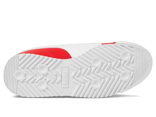 Image of Puma, Unisex-Child, Roma Reversed, for All Time Red-Puma White, Big Kid-7