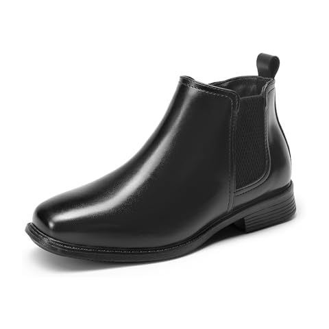 DREAM PAIRS Boys Classic Chelsea Boots Cover