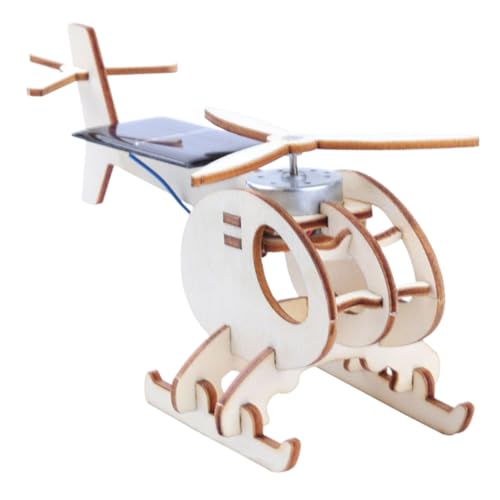ZUNOXAZ 1Satz DIY Solarhubschrauber Modell