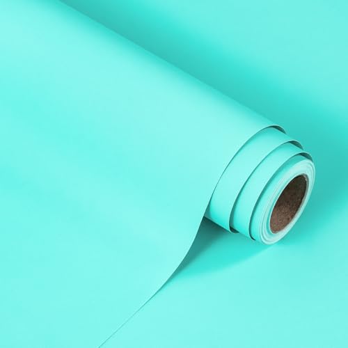 WRAPAHOLIC Kraft Teal Wrapping Paper Roll - Mini Roll - 17 Inch x 33 Feet - Solid Color Wrapping Paper Perfect for Birthday Wedding Baby Shower Bridal Shower