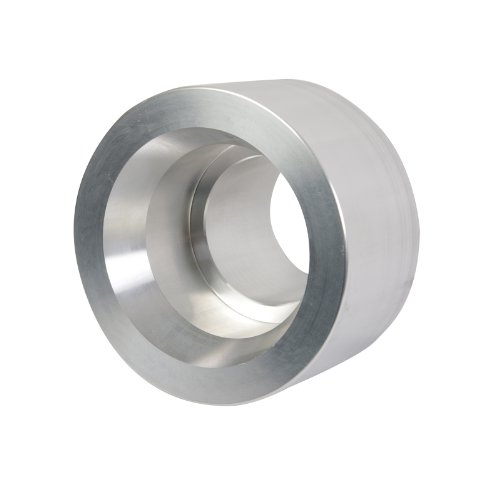 Rocktrix Front Leveling Kit - 2.5 Inch Lift - Compatible With 1999-2004 Jeep Grand Cherokee Wj - Suspension Strut Upper Top Aluminum Silver Spacers #TOP3