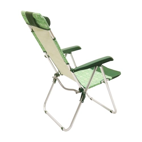Sunny Star Sedia Rochelle In Alluminio 60X41X100Cm Verde - 3