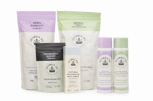 Calm & Tranquiility Magnesium Epsom Salts Bath & Shower Gel with Bergamot - Image 3