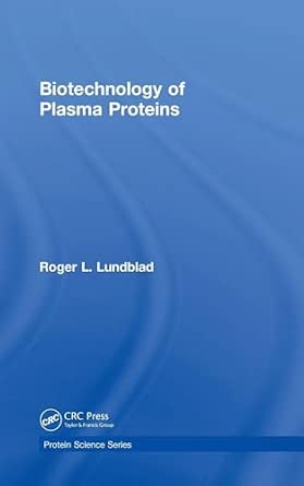 Biotechnology of Plasma Proteins book cover