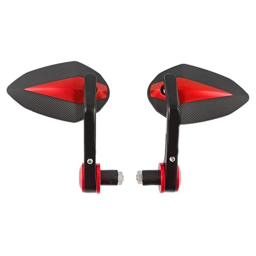 Espejo de moto con ajuste angular amplio para manillar de 22 mm universal 3