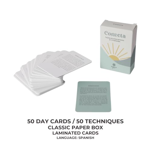 Image of Connect Day and Night, 100 Cards Relaxation, Breathing and Mindfulness Techniques, Flows Day and Night.