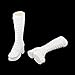 Stylish High-Heeled Boots for 1/6 Scale Female Action Figures, White
