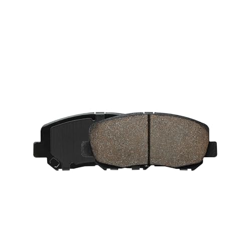 Image of Detroit Axle - Front Brake Pads for 2015-2017 Chrysler 200, 2013-2016 Dodge Dart Ceramic Brake Pads with Hardware Replacement