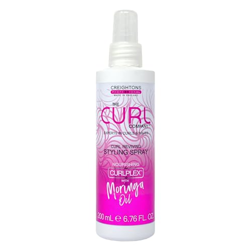 The Curl Company Lockenverstärkendes Styling-spray (200 ml) Professionelle Formel mit pflegenden Curplex- und Moringa-Ölen. Experten für lockere bis krause Locken, Kinks & Wellen.