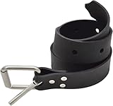 Sea frogs Diving Weight Belt | Scuba Diving Weight Belt, Adjustable Quick-Dry Rubber/Silicone Belt for Freediving, Snorkeling & Water Sports (Black)