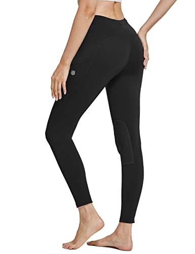Fitst4 Girls Riding Pants Kids Horse Riding Equestrian Breeches Knee-Patch Youth Schooling Tights Pockets Black Xs #TOP3