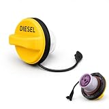 Car Fuel Tank Caps LR053666 for Range Rover Evoque Accessories, 1 PC Land Rover Discovery Sport Accessories 3/4/5, Range Rover Sport MK1 TDV6 Range Rover Evoque 2011-2017 Jaguar XF (Yellow)