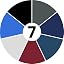 Black&dark Gray&navy&dark Green&dark Red&light Gray&light Blue
