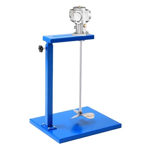 XZHWSZD 20L Pneumatic Paint Mixer with Stand - 1/8HP Industrial Mixing Tool for Viscous Fluids - Adjustable Speed Safe & Durabili for Home Use & Professal Applicats